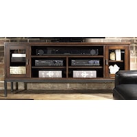 72" TV Console with Metal Base