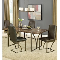 5 Piece Table and Side Chair Set
