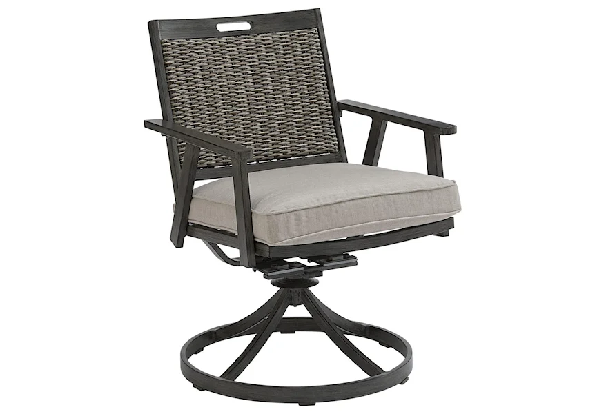 Addison Swivel Chair by Apricity Outdoor at Johnny Janosik