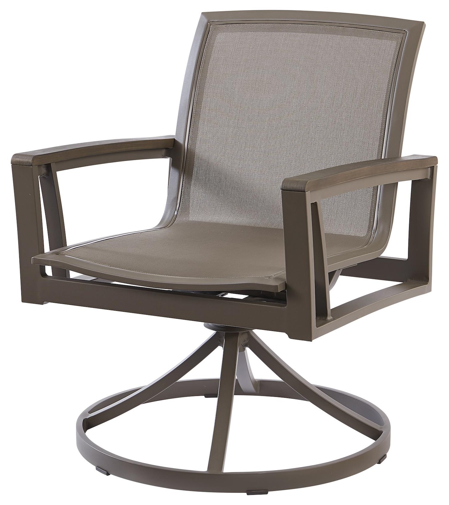 Outdoor Swivel Sling Chair