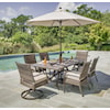 Alfresco Wyndham Outdoor Swivel Rocker Dining Chair