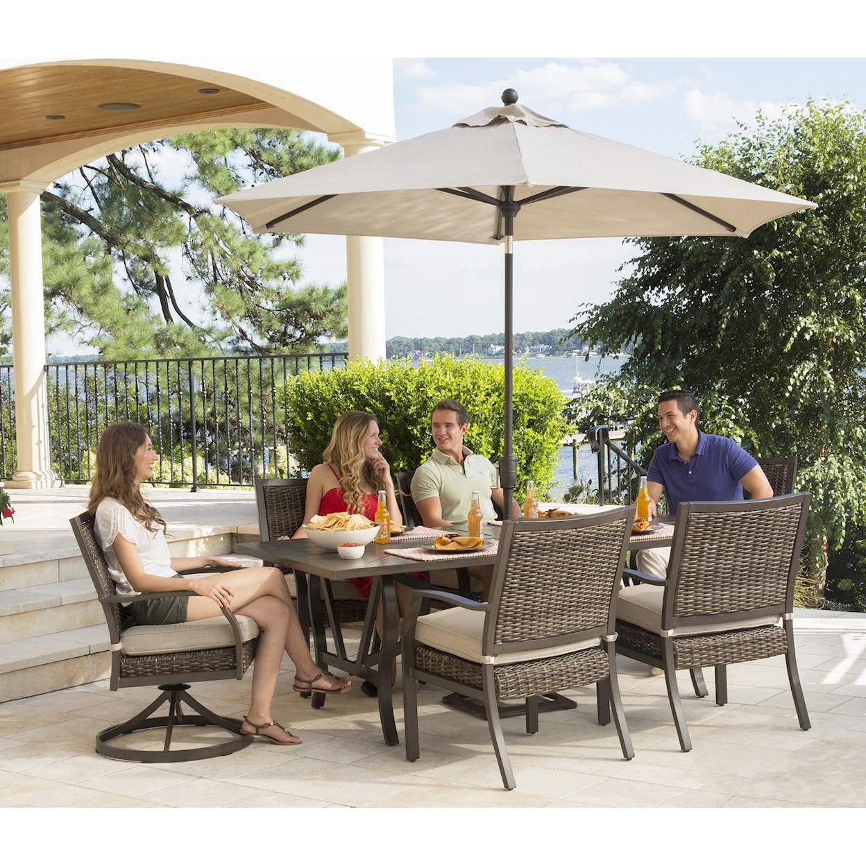 Alfresco Wyndham Outdoor Dining Table