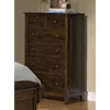 Archbold Furniture Elevated Storage Bed 6 Drawer Chest With Blanket Drawer