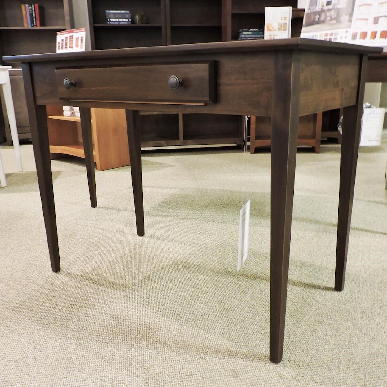 Archbold Furniture Alder Shaker Tables Writing Desk