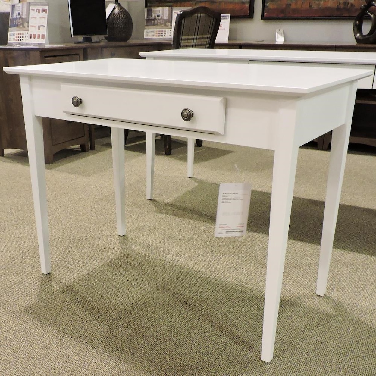 Archbold Furniture Alder Shaker Tables Writing Desk