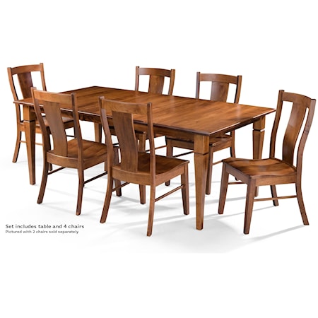 Rectangle Dining Table and 4 chairs