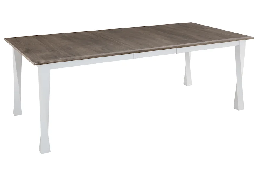 Amish Essentials Rectangular Dining Table by Archbold Furniture at Simon's Furniture