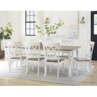 7 Piece Solid Maple Dining Room Set