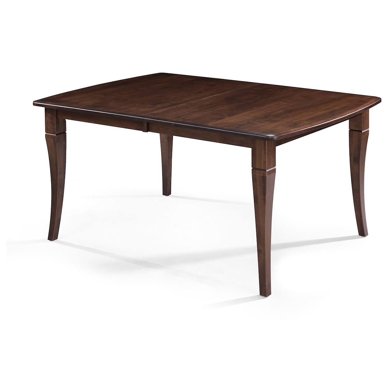 Archbold Furniture Amish Essentials Bow End Dining Table