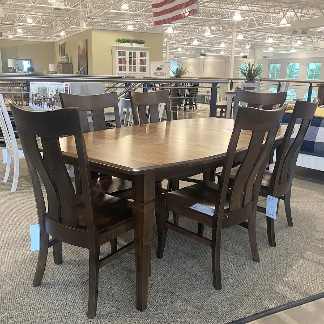Archbold Furniture Amish Essentials Casual Dining Dining 7 (or more) Piece Sets