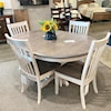 Archbold Furniture Amish Essentials Casual Dining Customizable 5 Piece Dining Set