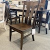 Archbold Furniture Amish Essentials Casual Dining Customizable Florence Chair