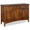 Archbold Furniture Amish Essentials Amish Server