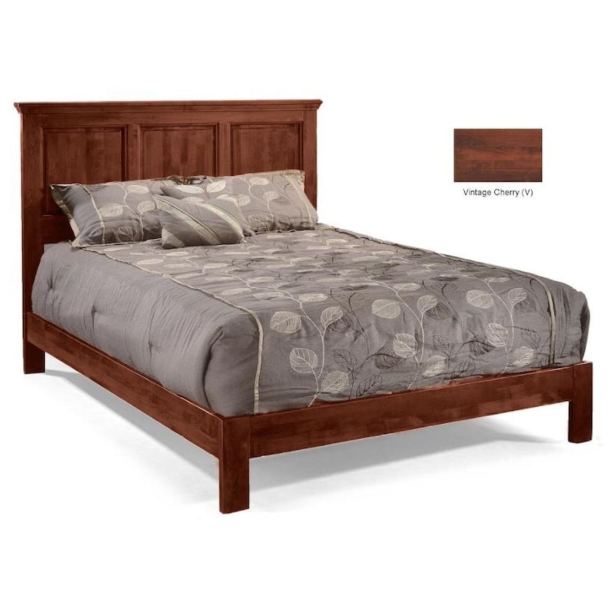 Archbold Furniture Beds Queen Raised Panel Bed