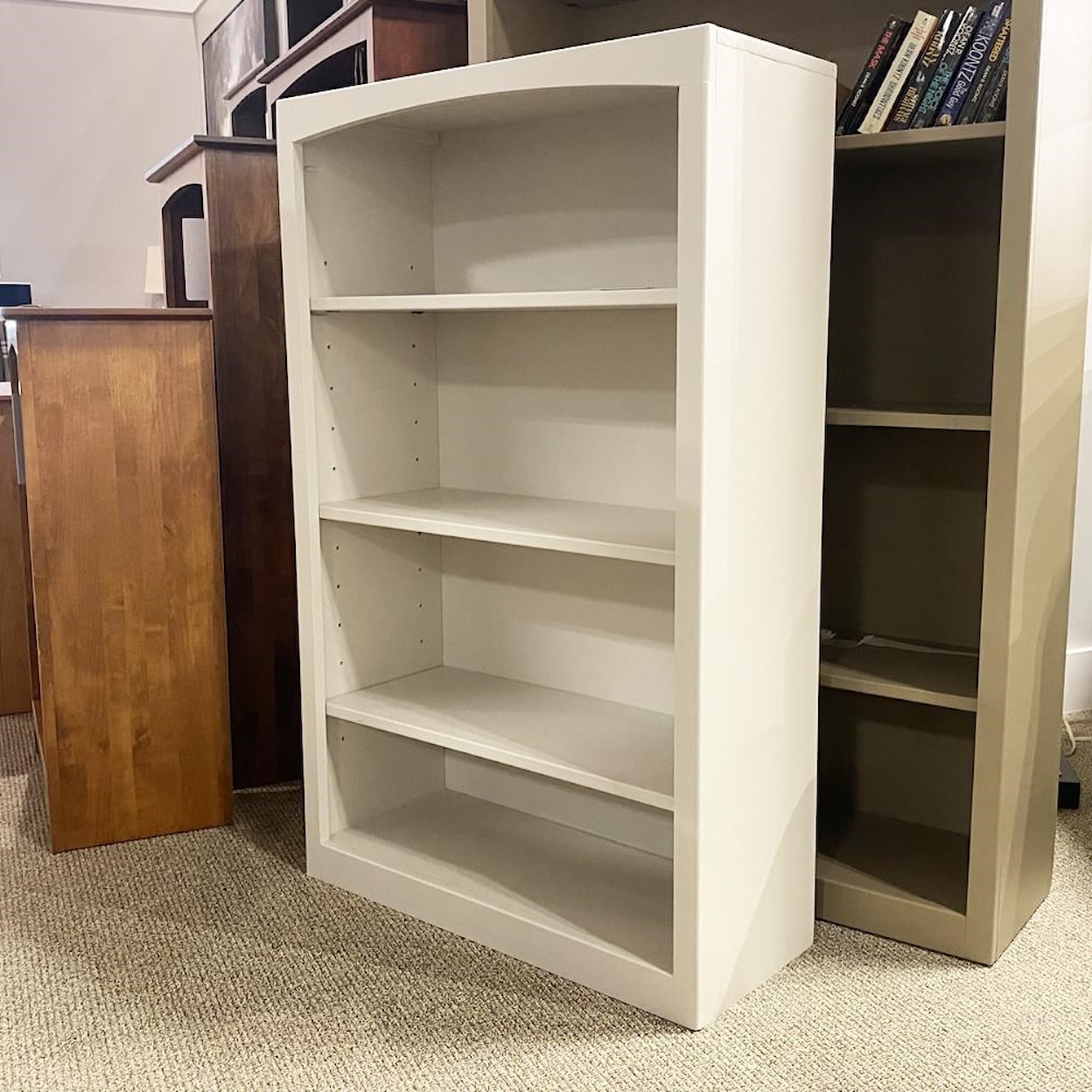 Archbold Furniture Pine Bookcases Customizable 48" Tall Pine Bookcases