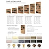 Archbold Furniture Pine Bookcases Customizable 36 X 30 Pine Bookcase