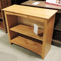 Customizable 30 X 29 Solid Wood Alder Bookcase 