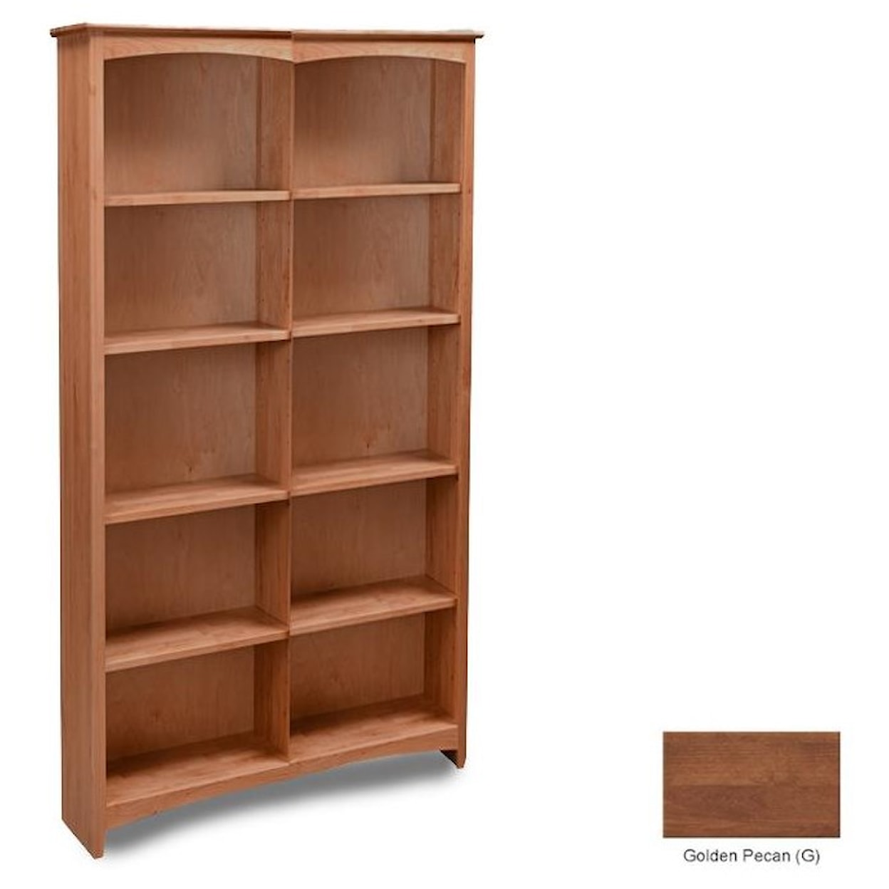 Archbold Furniture Pine Bookcases 48" x 84" Pine Bookcase