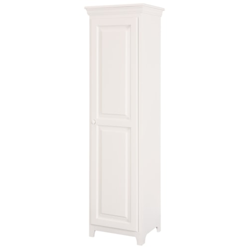 Solid Pine 1 Door Pantry with 4 Adjustable Shelves