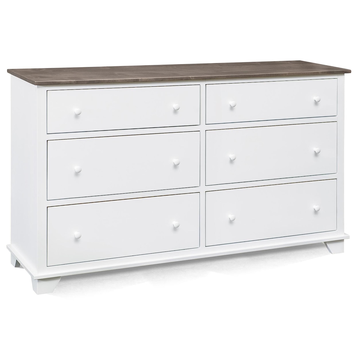 Archbold Furniture Portland 6 Drawer Dresser