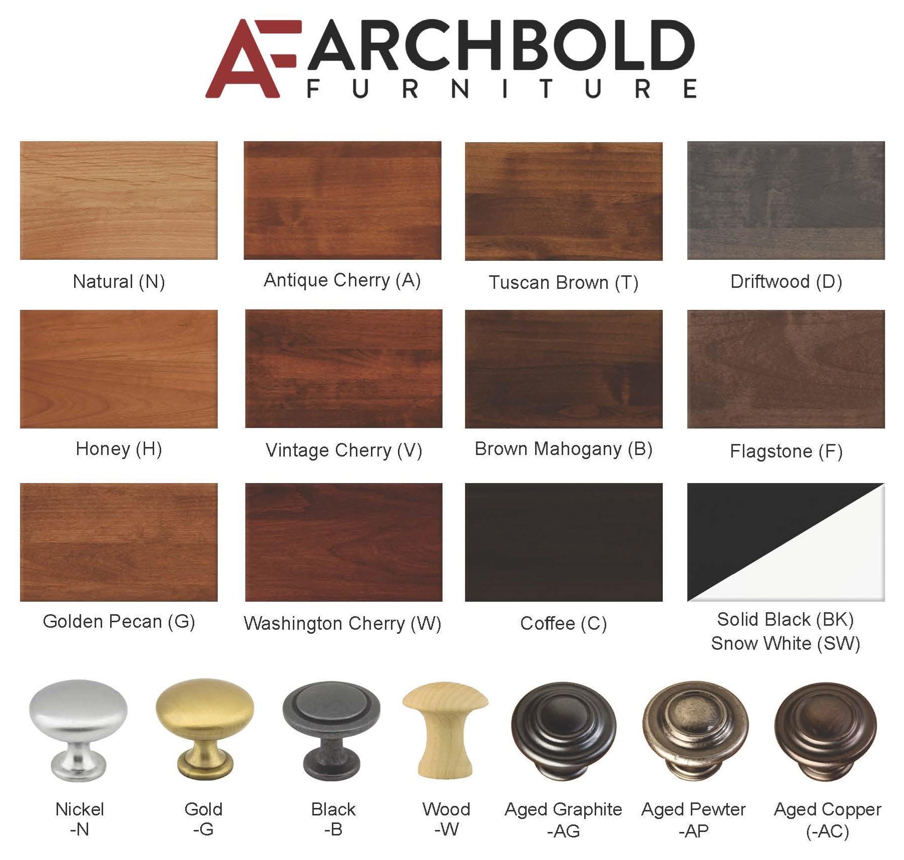 Archbold Furniture Portland 6 Drawer Chest with 2 Deep Drawers