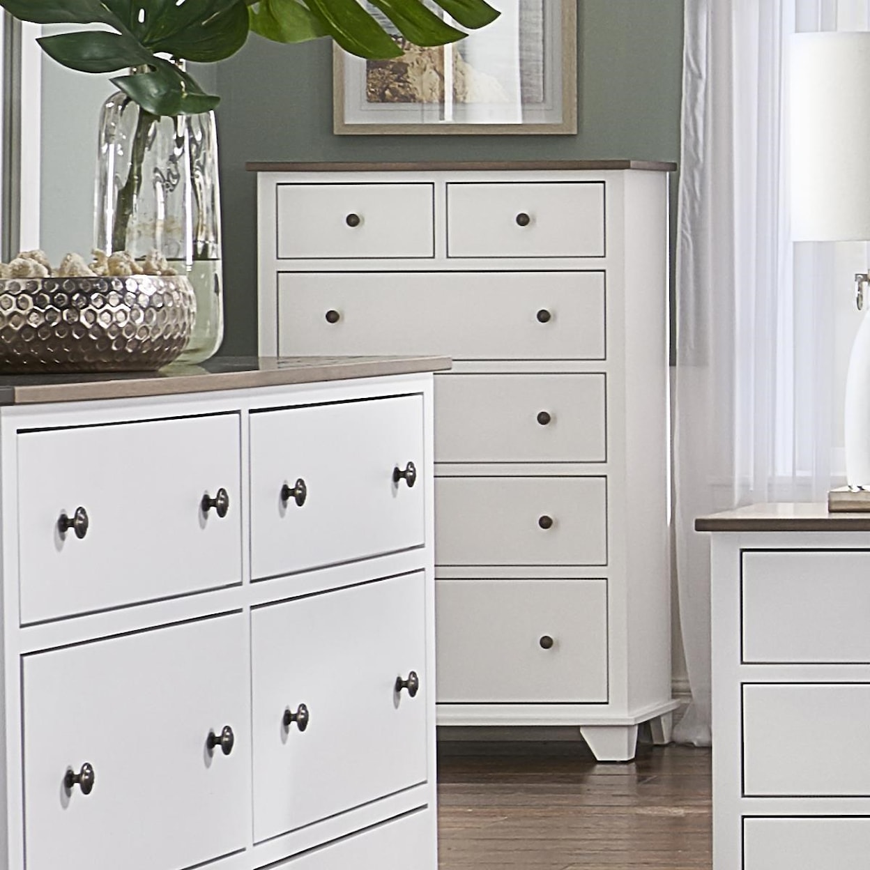 Archbold Furniture Portland 6-Drawer Chest