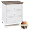 Archbold Furniture Portland 3 Drawer Nightstand