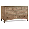 Archbold Furniture Provence Maple Collection 7-Drawer Dresser