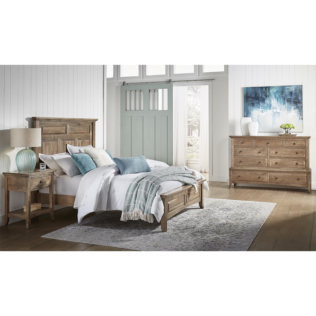 Archbold Furniture Provence Maple Collection 7-Drawer Dresser