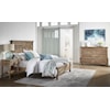 Archbold Furniture Provence Maple Collection Queen Panel Bed