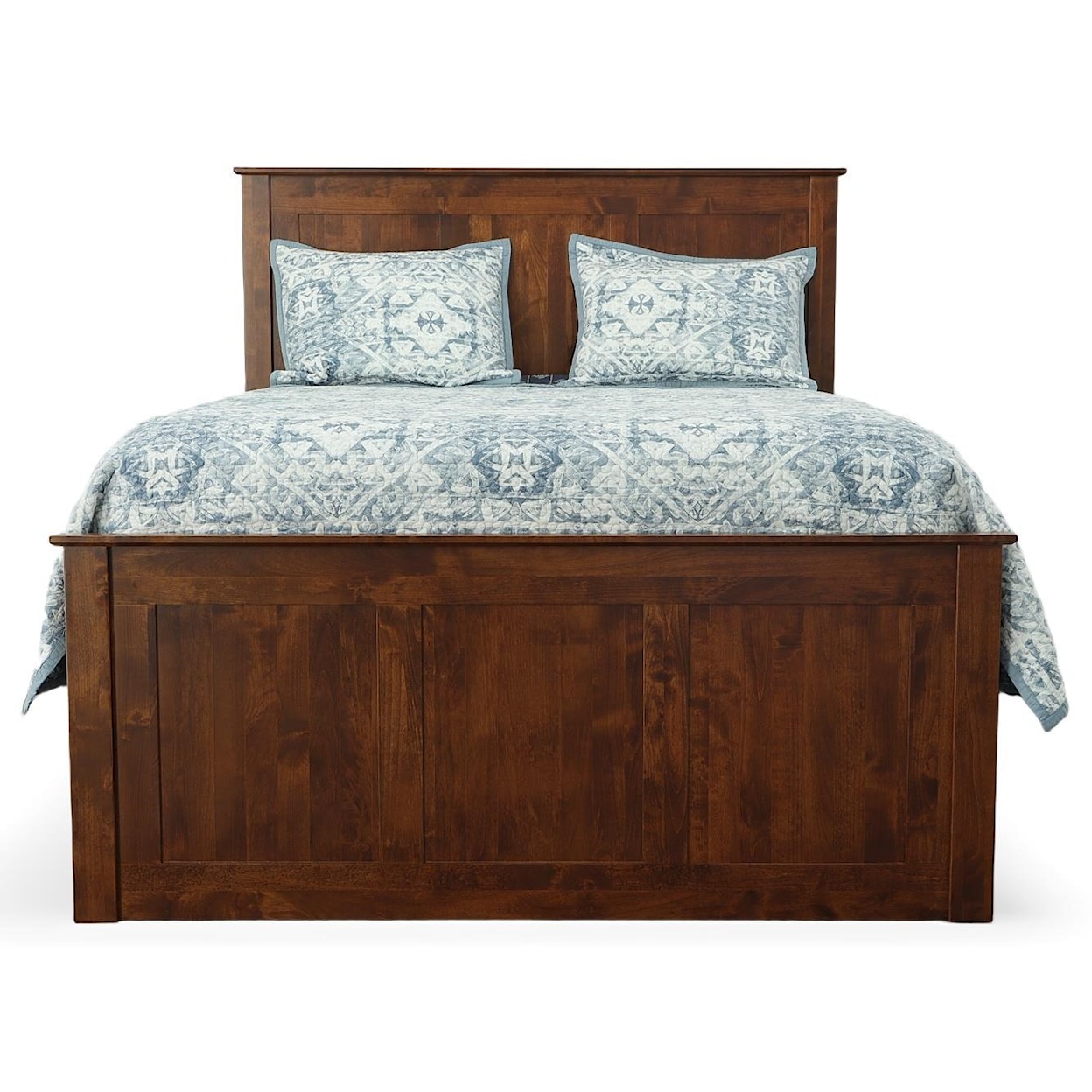 Archbold Furniture Shaker Queen Storage Bed