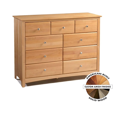 9 Drawer Dresser