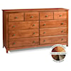 Archbold Furniture Shaker Dresser