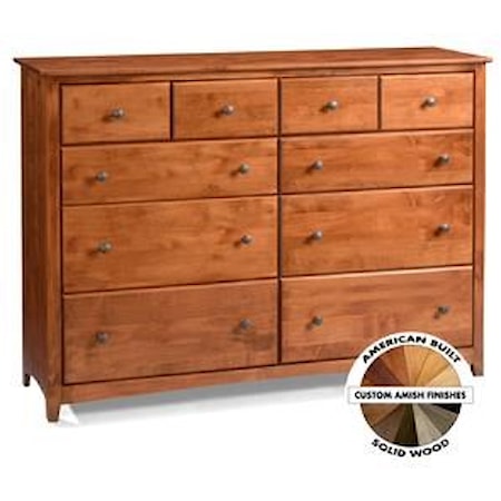 10 Drawer Dresser