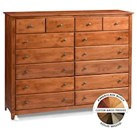 14 Drawer Dresser