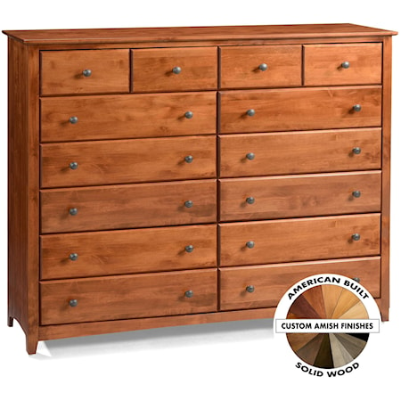 14 Drawer Dresser