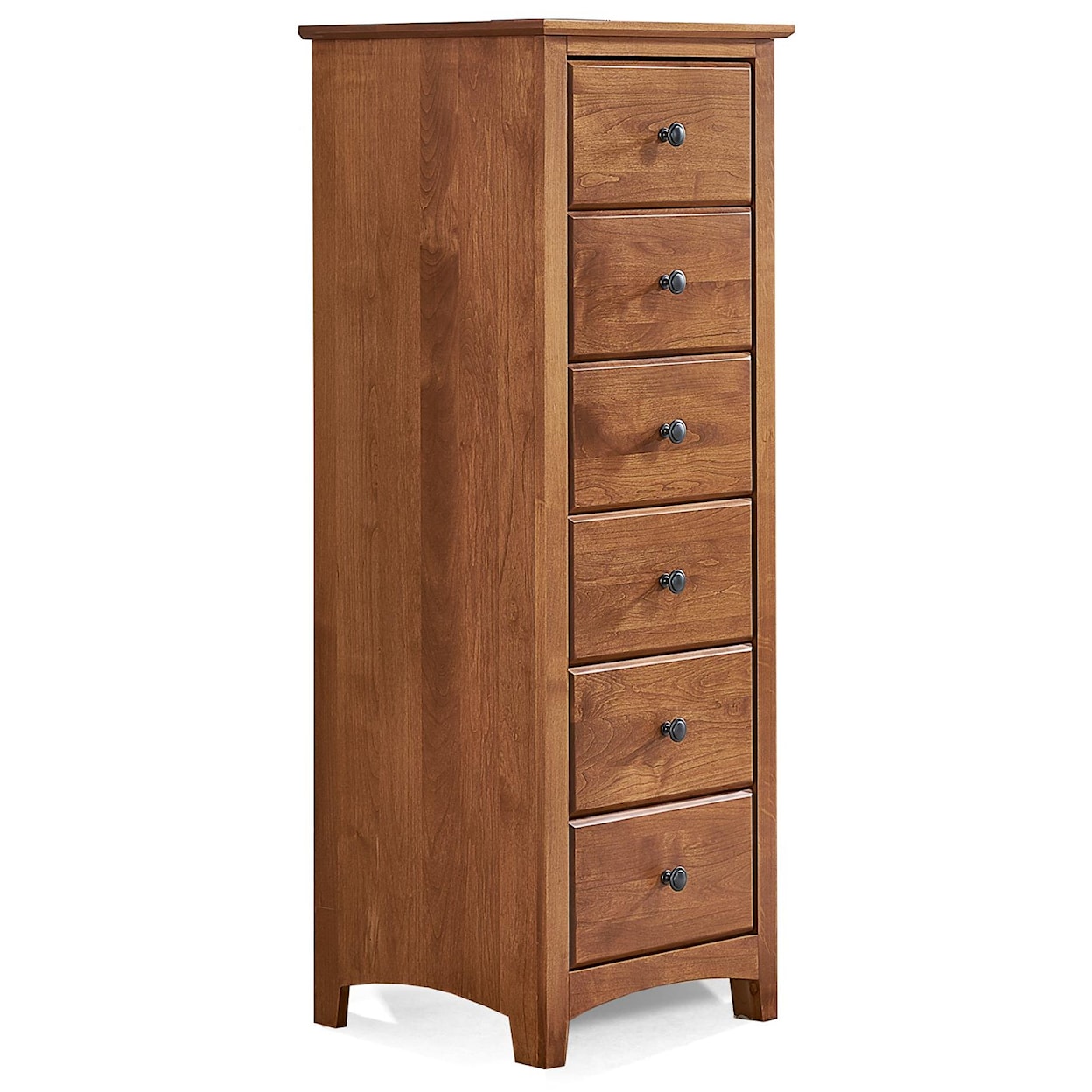 Archbold Furniture Shaker 6 Drawer Lingerie Chest