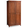 Archbold Furniture Shaker 2 Door Wardrobe