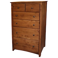 Chest of Drawers with 6 Drawers