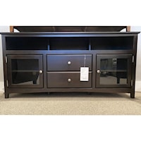 62" TV Console with Two Drawers