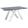 Armen Living Ace Contemporary Extension Dining Table