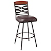 Armen Living Arden Contemporary 26" Counter Height Barstool