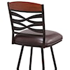 Armen Living Arden Contemporary 26" Counter Height Barstool