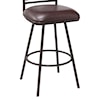 Armen Living Arden Contemporary 26" Counter Height Barstool