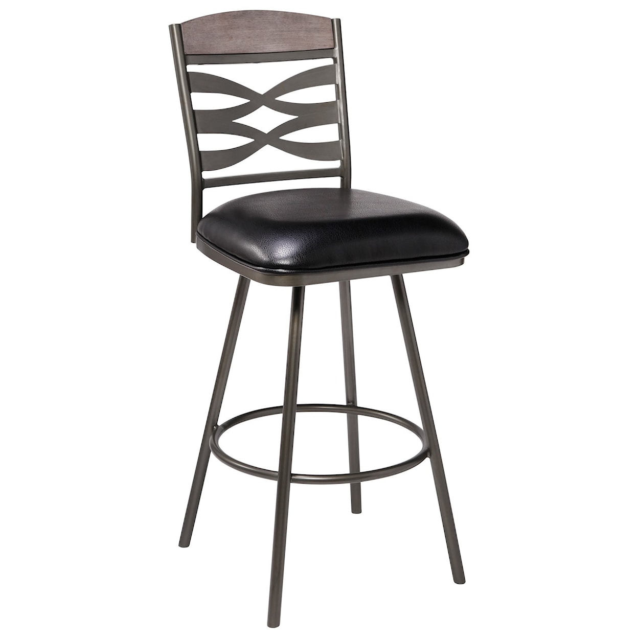 Armen Living Arden Contemporary 26" Counter Height Barstool