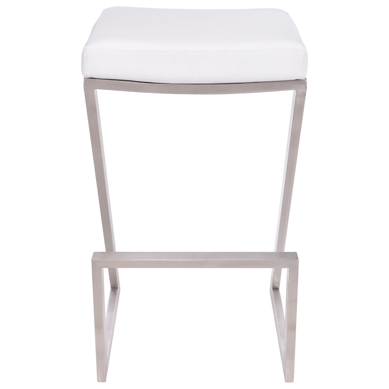 Armen Living Atlantis- 30" Bar Height Backless Barstool