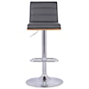 Armen Living Aubrey Adjustable Swivel Barstool