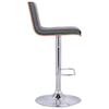 Armen Living Aubrey Adjustable Swivel Barstool