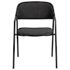 Armen Living Austin Charcoal Modern Dining Accent Chairs Set