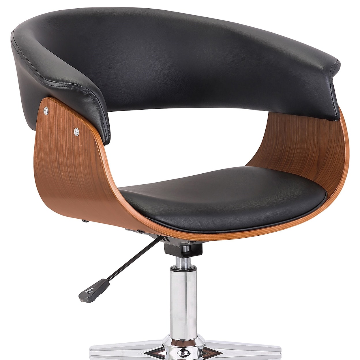 Armen Living Bellevue Mid-Century Office Chair